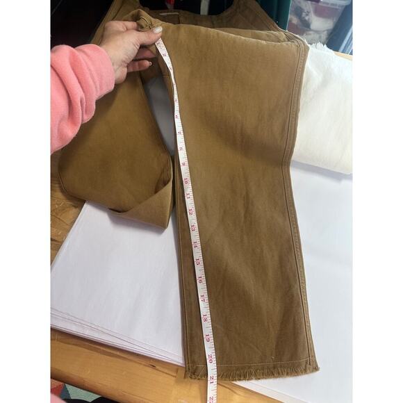 Nili Lotan Luna Drop Crotch Pant in Tawny - Picture 8 of 8